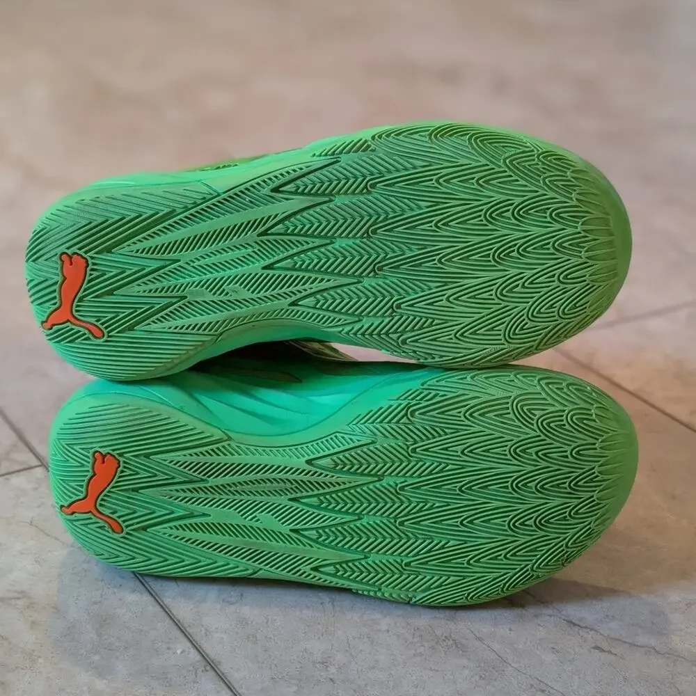 Rare Nickelodeon x Puma LaMelo Ball MB.02 'Slime' Shoes Sneakers Kids 4.5